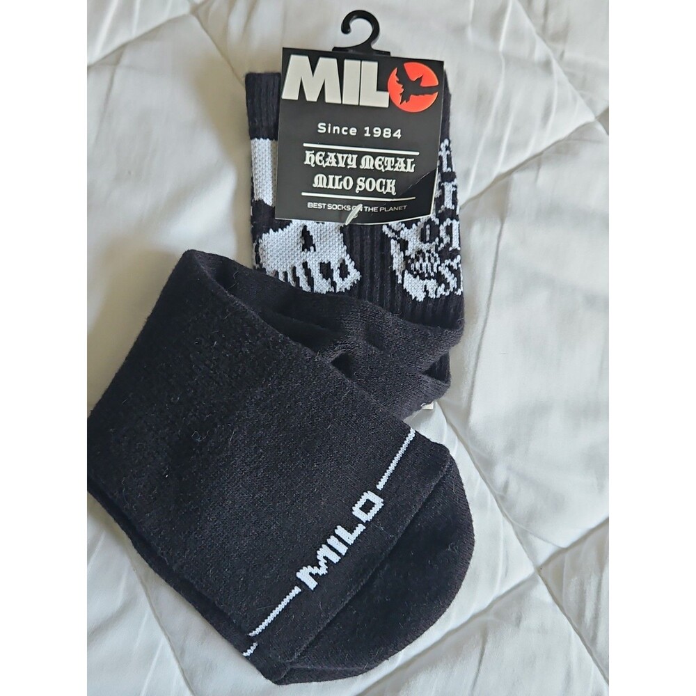 Milo Heavy Metal Milo Sock Since 1984 The Heavy Metal Shop Salt Lake City Size L